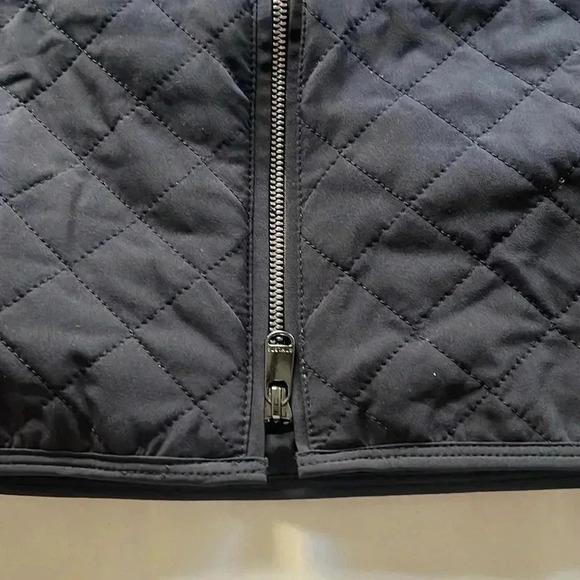 Athleta Apres Ski skirt quilted black zip up - Picture 16 of 16